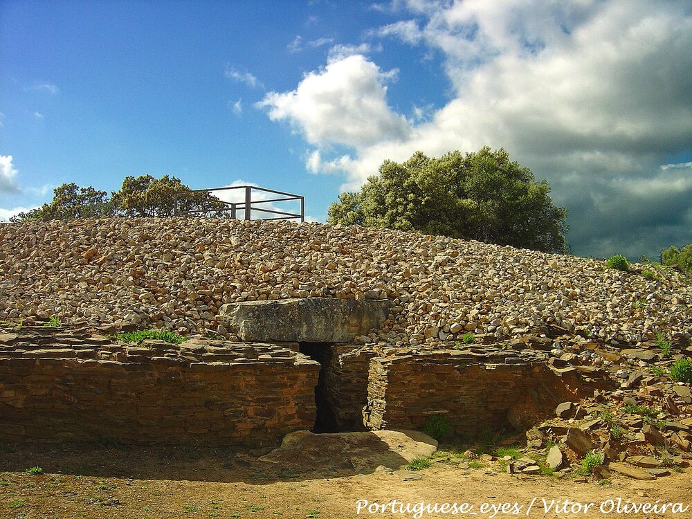 Monumentos megalíticos de Alcalar, perto de Portimão.